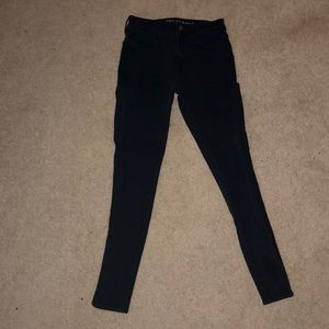 American Eagle black jeans.